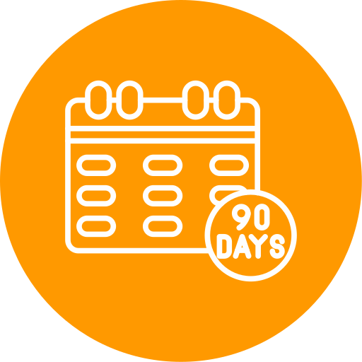 90 days free icon 90 days free icon
