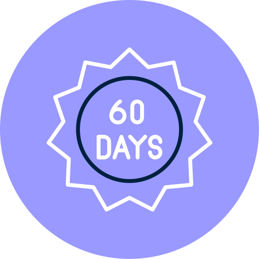 60 días icono gratis
