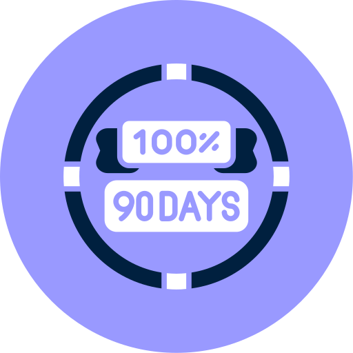 90 jours Icône gratuit 90 jours Icône gratuit