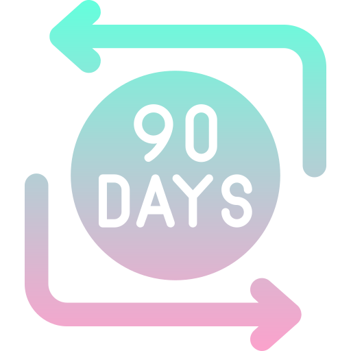 90 días icono gratis