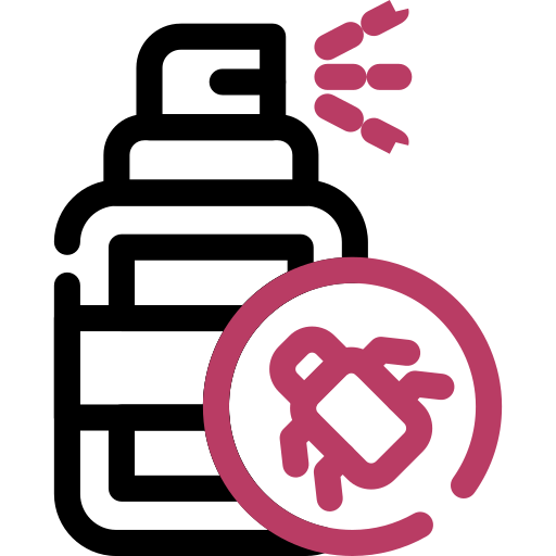 botella de spray icono gratis