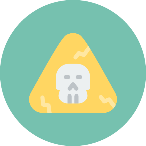 peligroso icono gratis