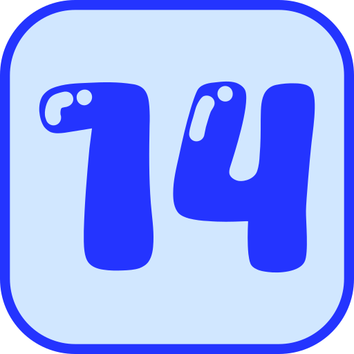 catorce icono gratis