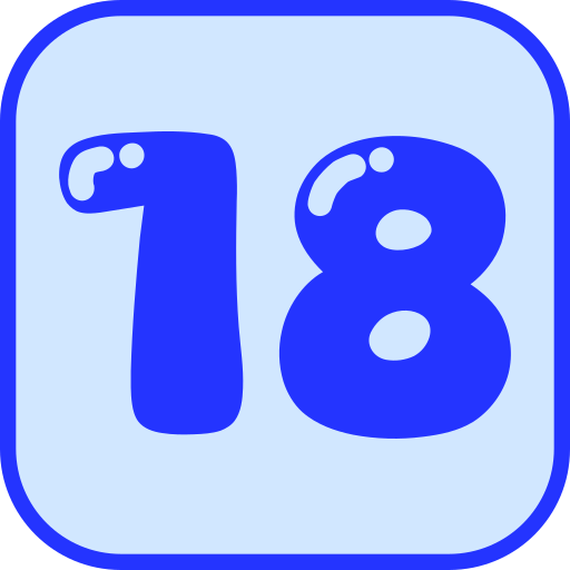 dieciocho icono gratis