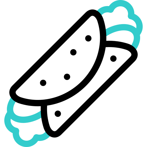 brocheta icono gratis