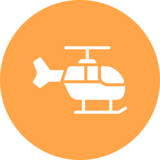 helicóptero icono gratis