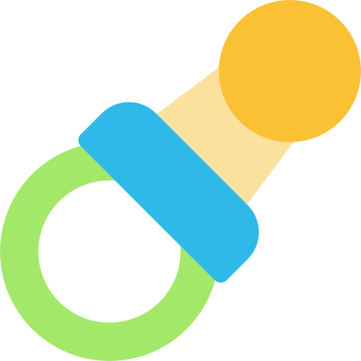 Соска-пустышка бесплатно иконка