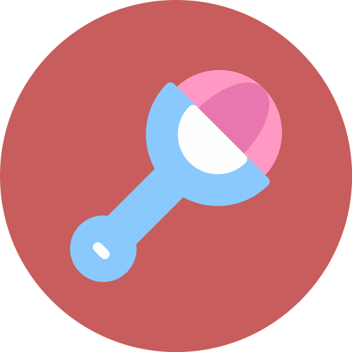 딸랑이 무료 아이콘