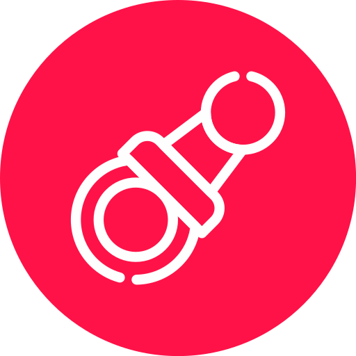 chupete icono gratis