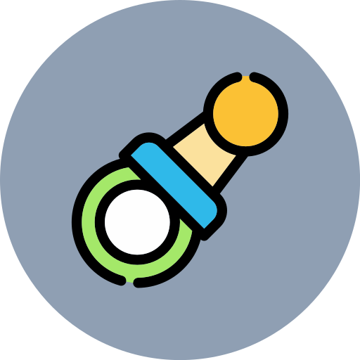 chupete icono gratis