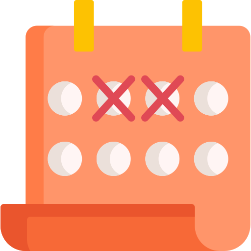 Calendário grátis ícone