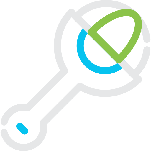 traqueteo icono gratis