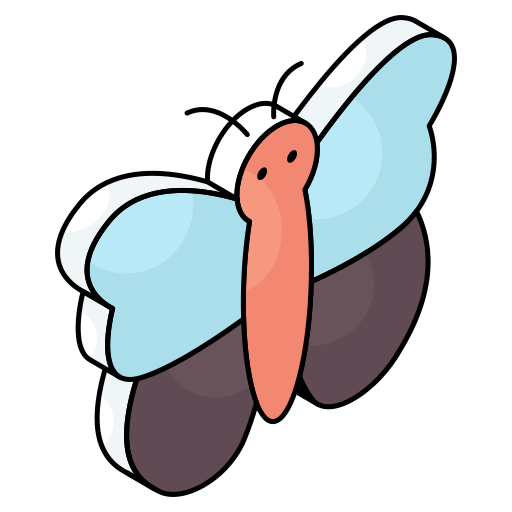 mariposa icono gratis