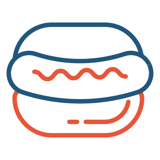 핫도그 무료 아이콘