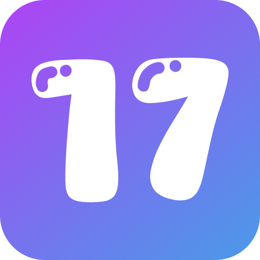 diecisiete icono gratis