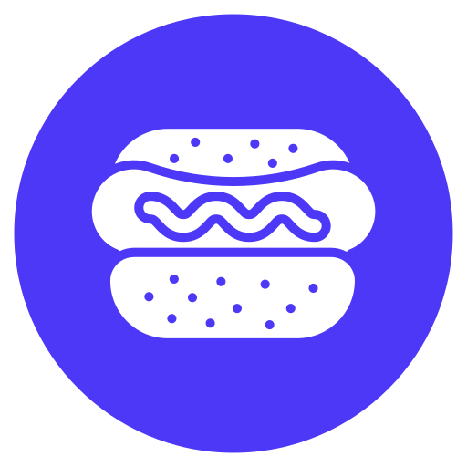hot dog icono gratis