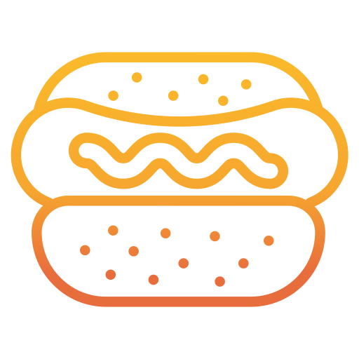 hot dog icono gratis