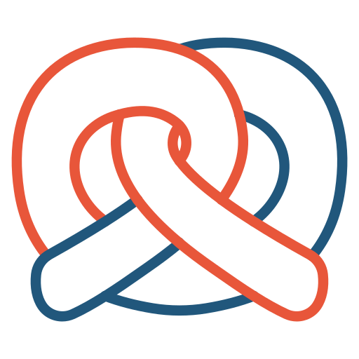 pretzel grátis ícone