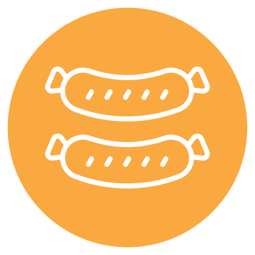 소시지 무료 아이콘