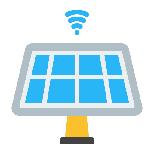 panel solar icono gratis