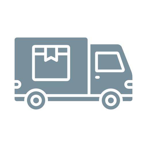 camión de reparto icono gratis