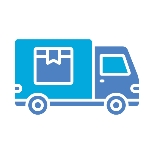 Грузовик для доставки бесплатно иконка