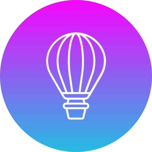 globo aerostático icono gratis