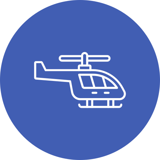 helicóptero icono gratis