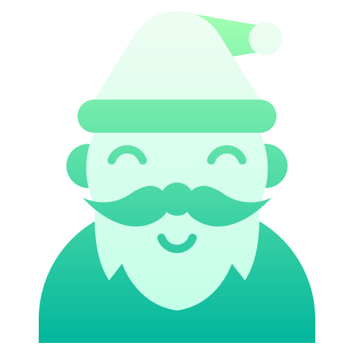 papá noel icono gratis