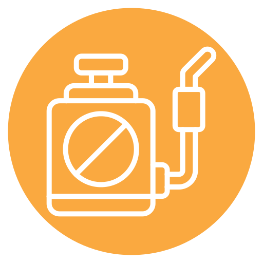 Pesticide free icon Pesticide free icon