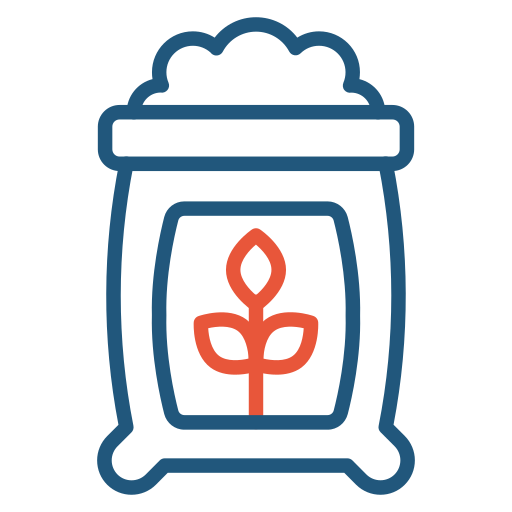 Fertilizer bag free icon