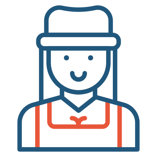 fermier Icône gratuit