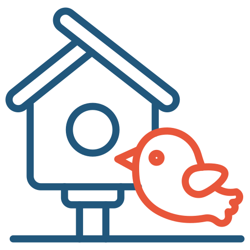 maison d'oiseau Icône gratuit
