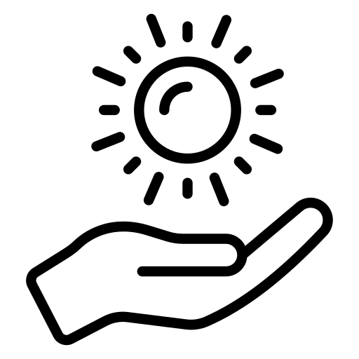 Sun free icon