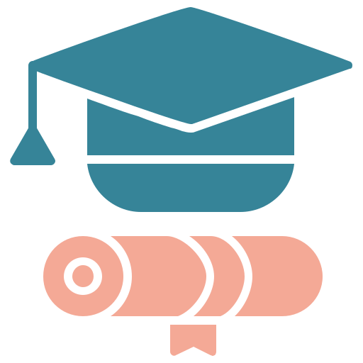 graduación icono gratis