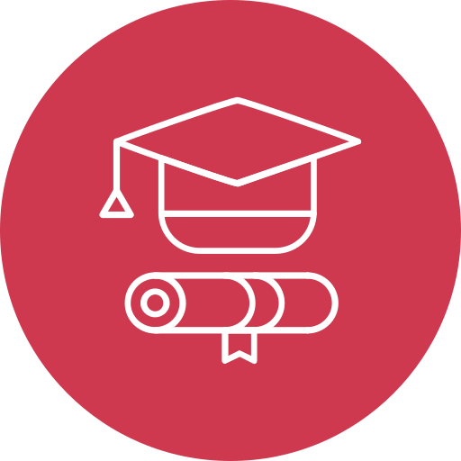 graduación icono gratis