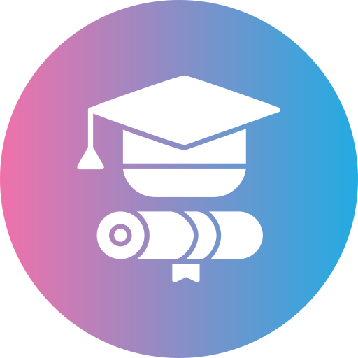 graduación icono gratis