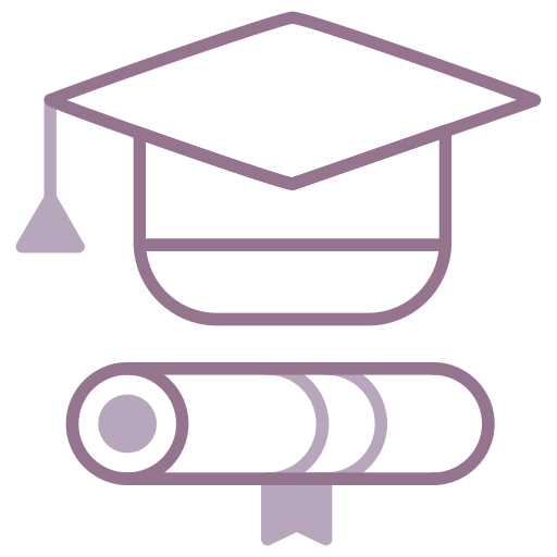 graduación icono gratis