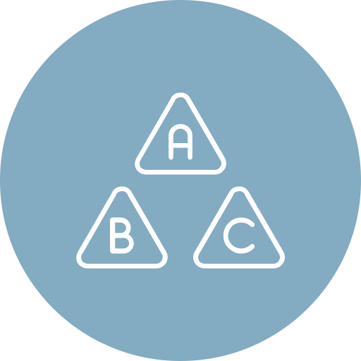 abecedario icono gratis