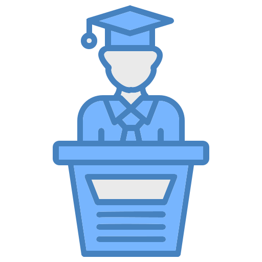 graduación icono gratis