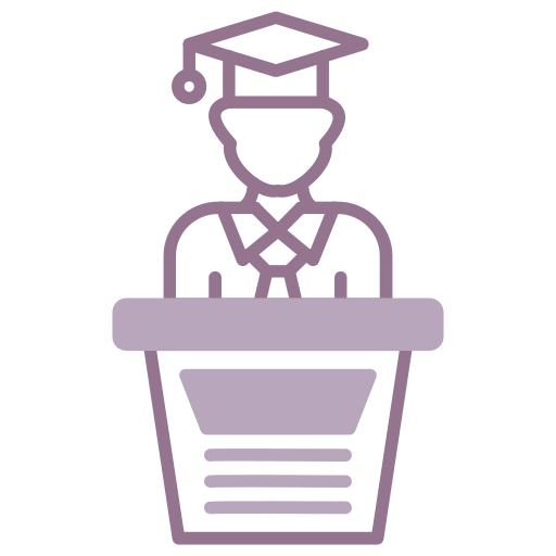 graduación icono gratis