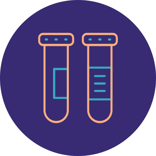 Test tubes free icon