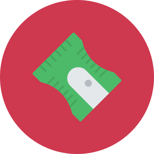 sacapuntas icono gratis