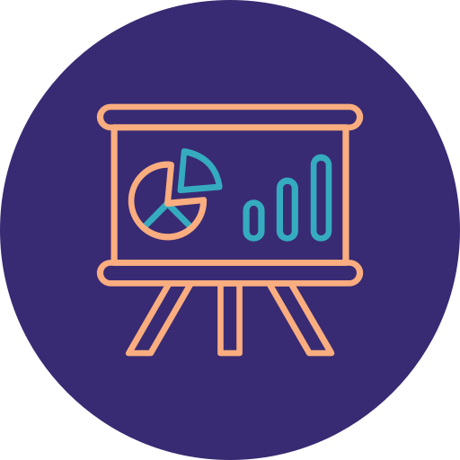 diagrama de análisis icono gratis