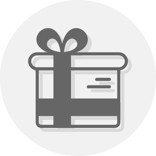 caja de regalo icono gratis