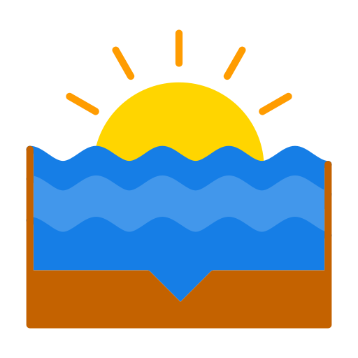 atardecer icono gratis