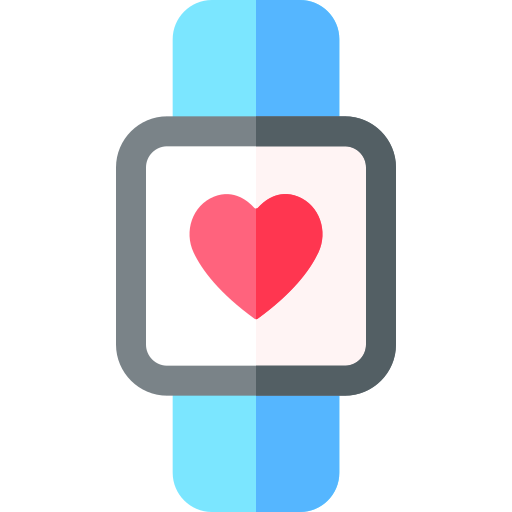 Smartwatch Basic Rounded Flat Icon