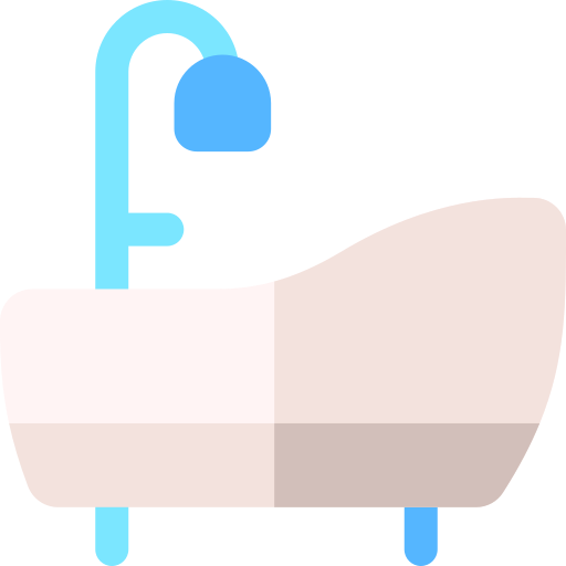baignoire Icône gratuit baignoire Icône gratuit