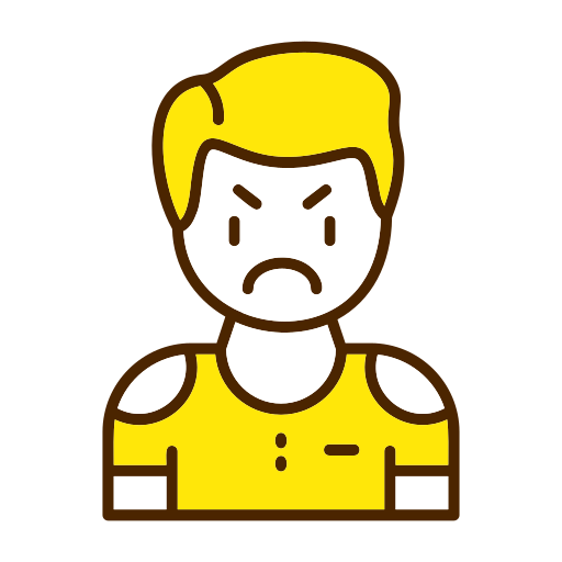 wütend kostenlos Icon