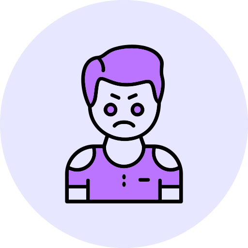 wütend kostenlos Icon